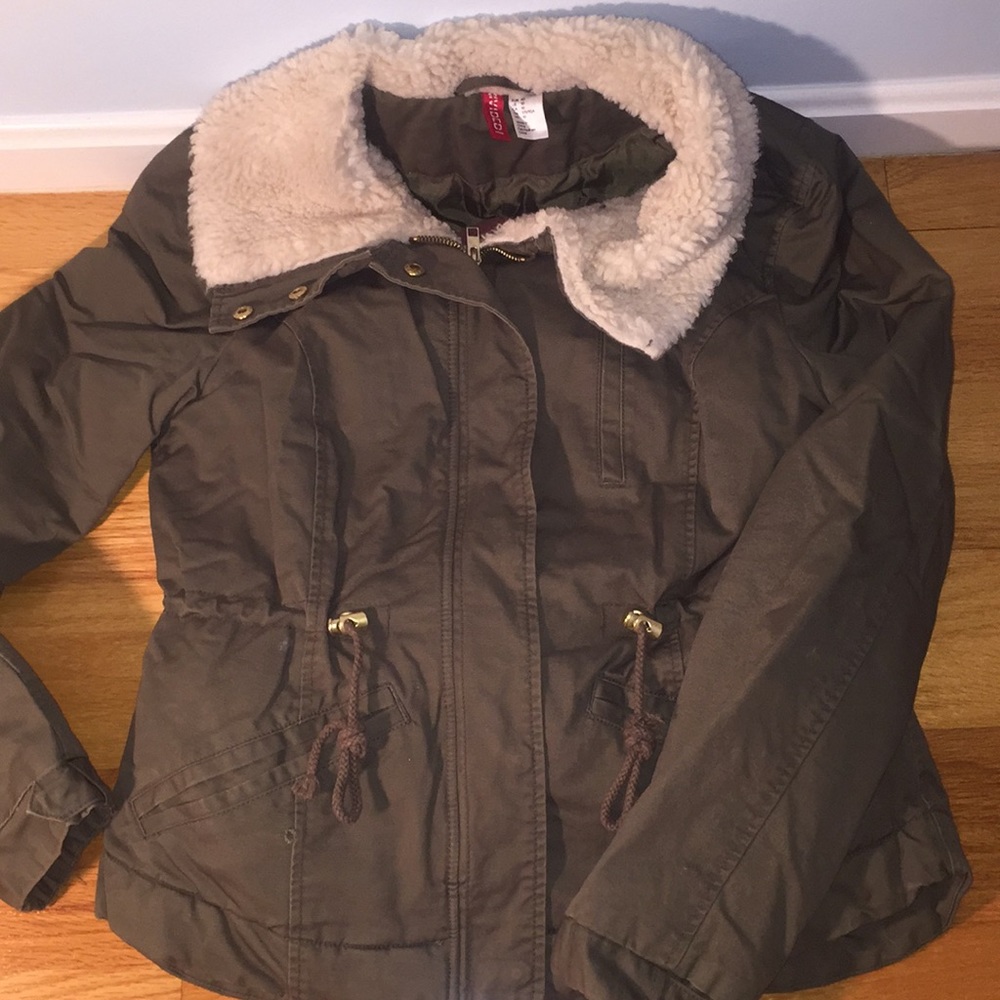 Army green H&M winter jacket